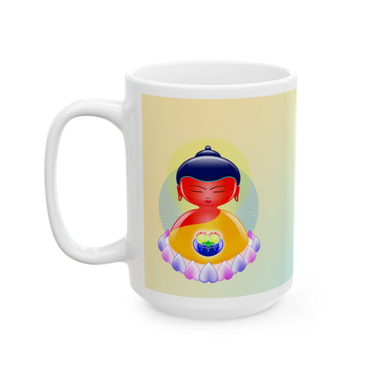 Amitabha Baby Buddha Ceramic Mug