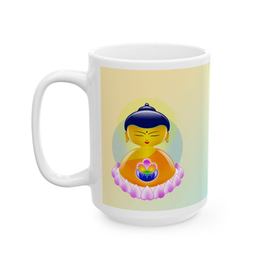 Shakyamuni Baby Buddha Ceramic Mug