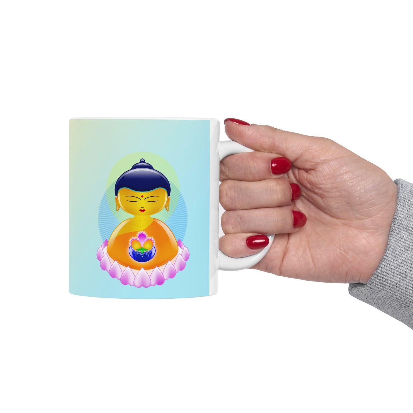 Shakyamuni Baby Buddha Ceramic Mug