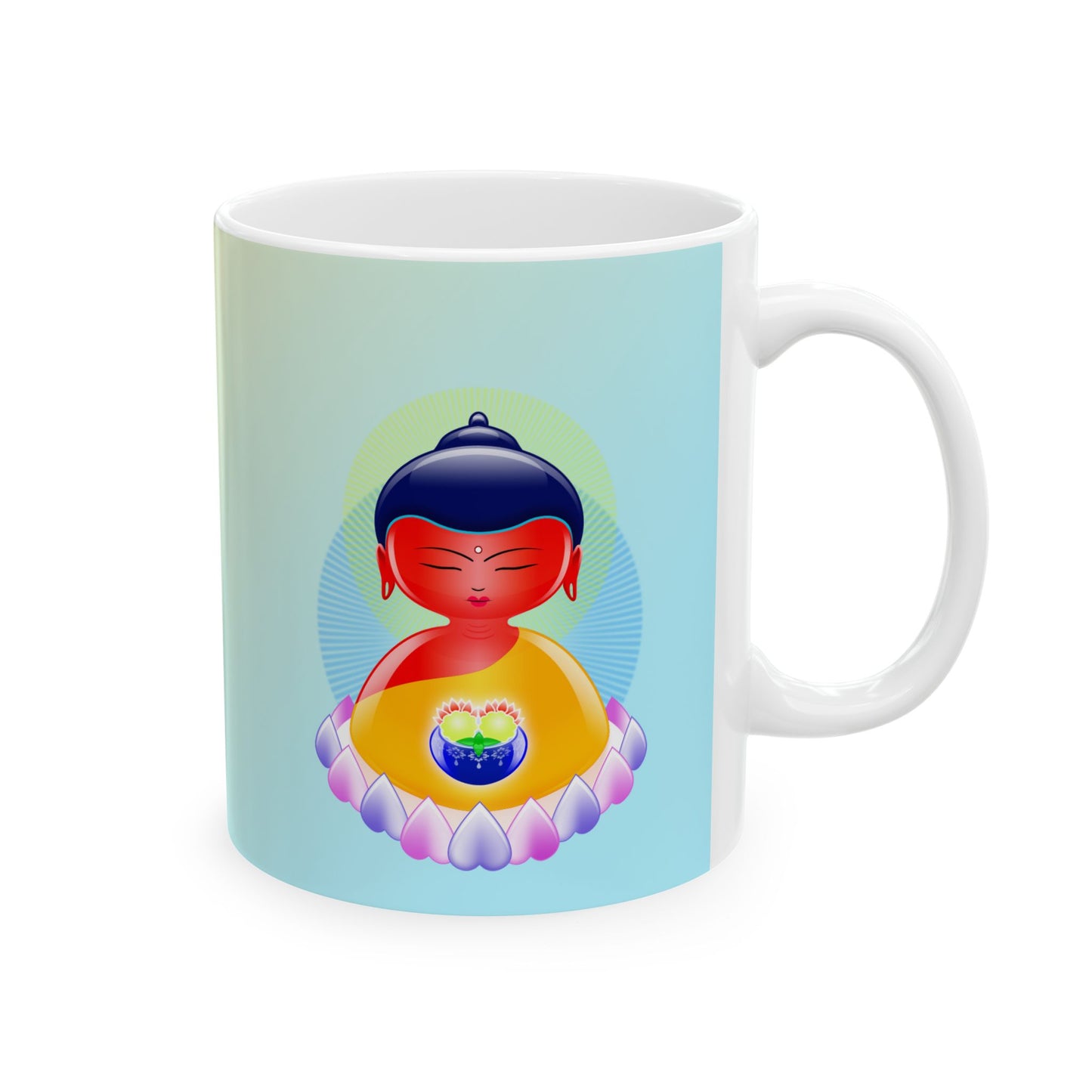 Amitabha Baby Buddha Ceramic Mug