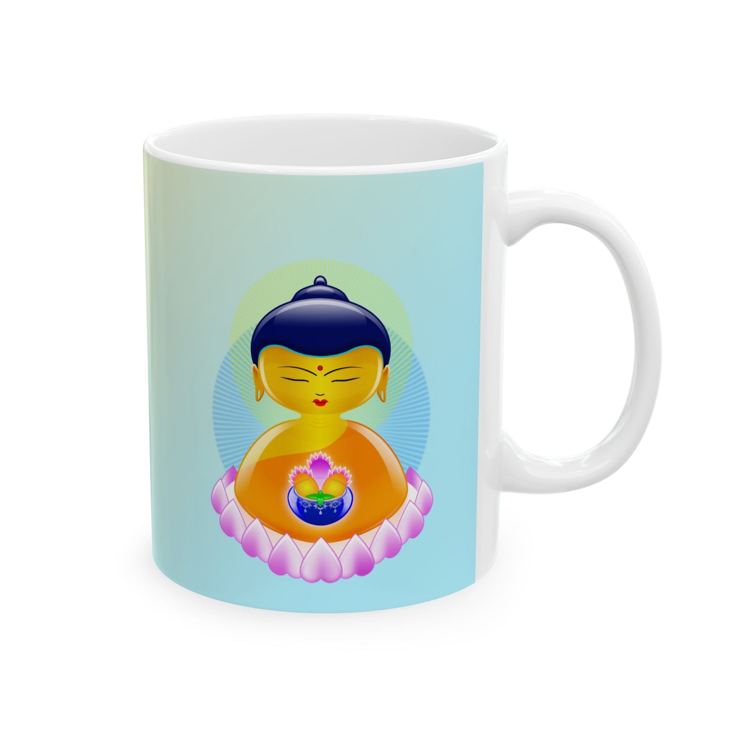 Shakyamuni Baby Buddha Ceramic Mug