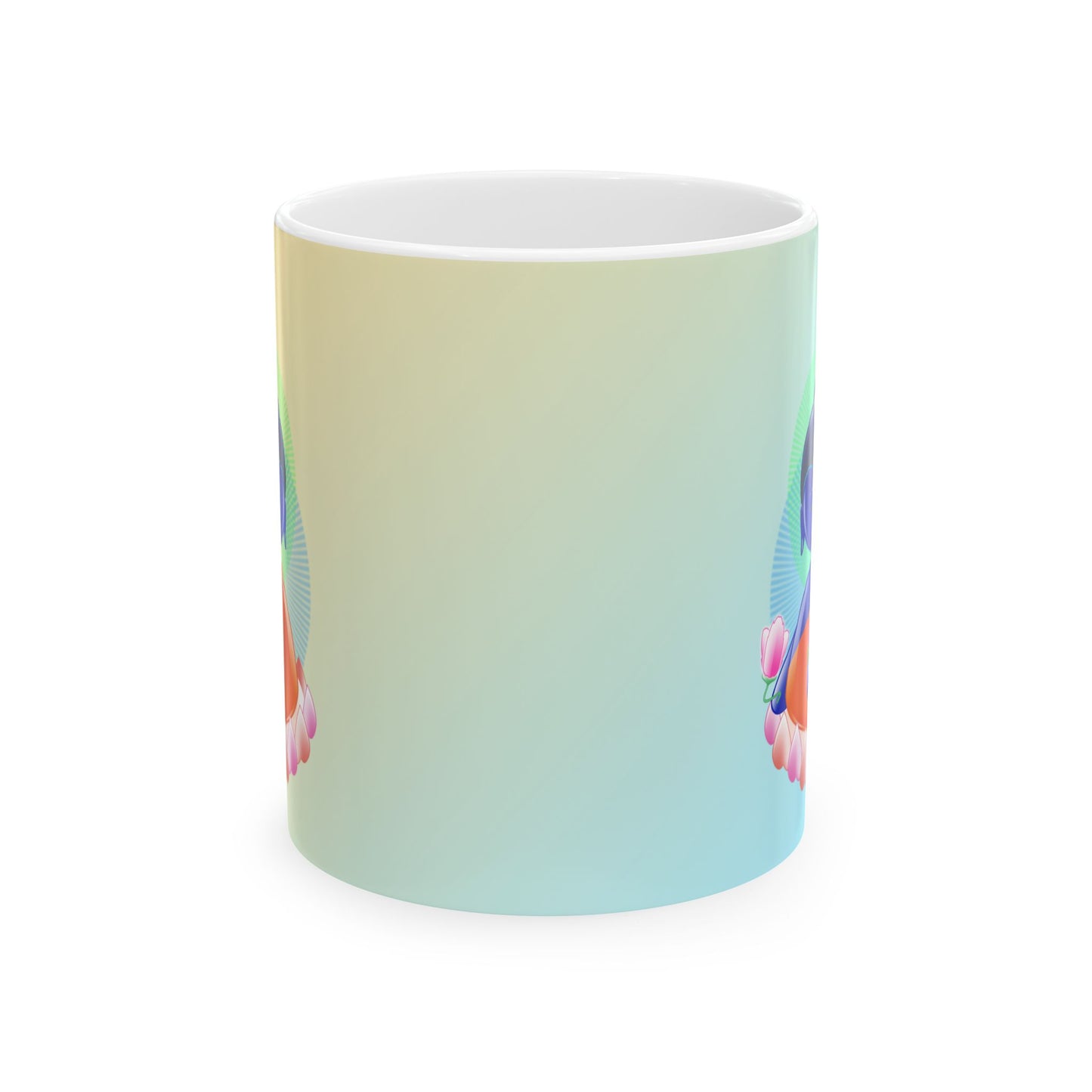 Medicine Baby Buddha Ceramic Mug