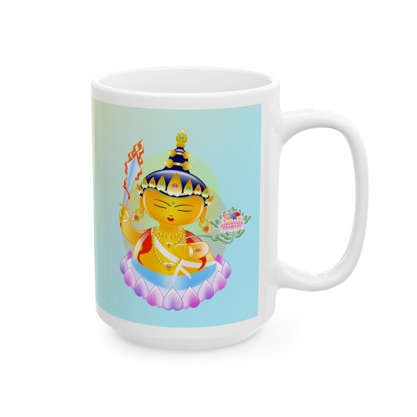 Manjushri Baby Buddha Ceramic Mug