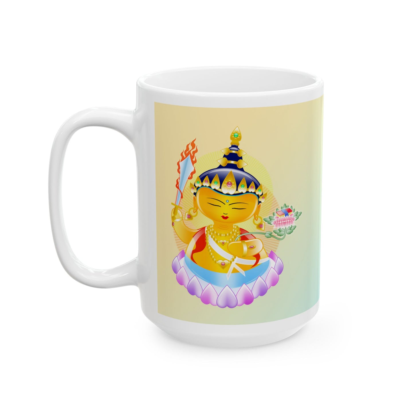 Manjushri Baby Buddha Ceramic Mug
