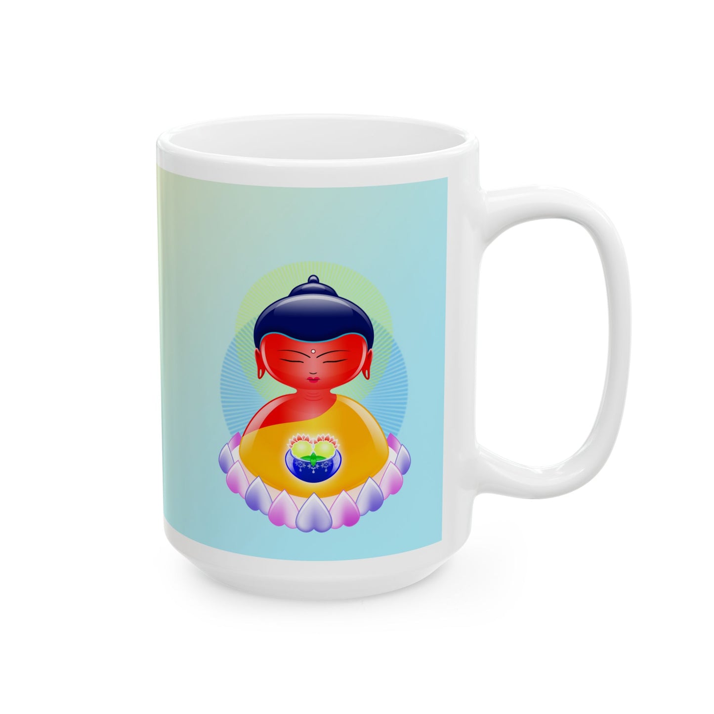 Amitabha Baby Buddha Ceramic Mug