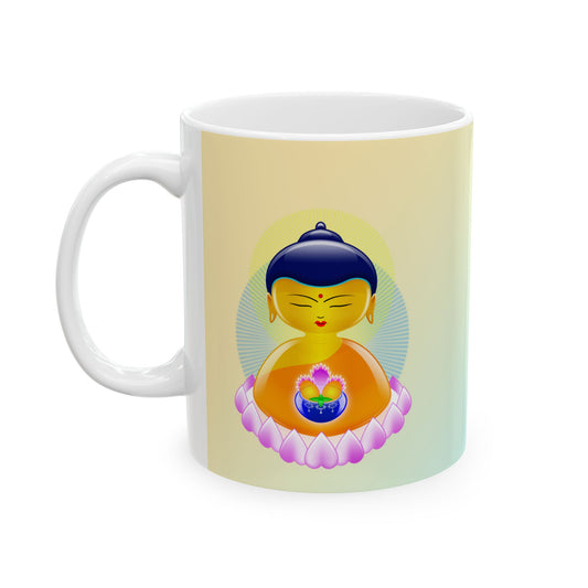 Shakyamuni Baby Buddha Ceramic Mug