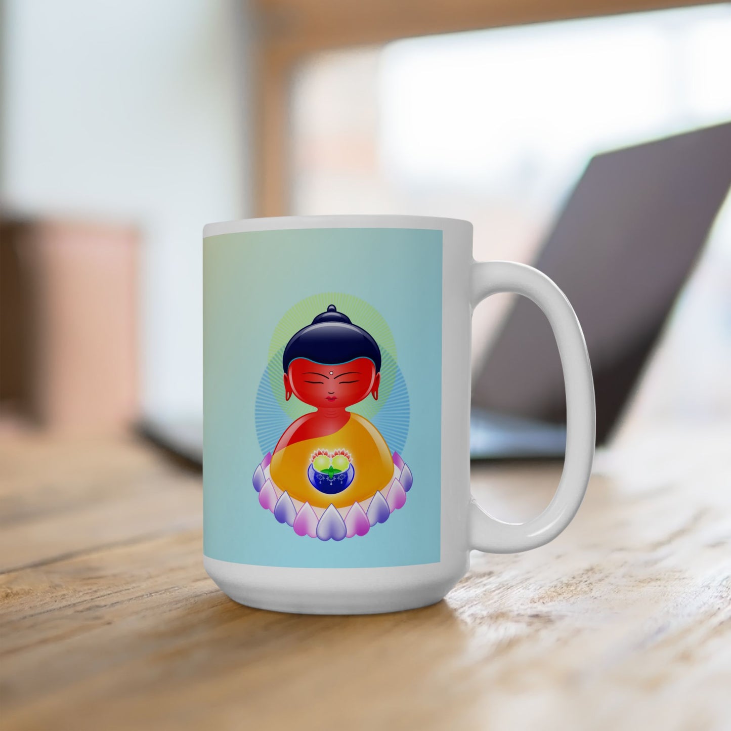 Amitabha Baby Buddha Ceramic Mug
