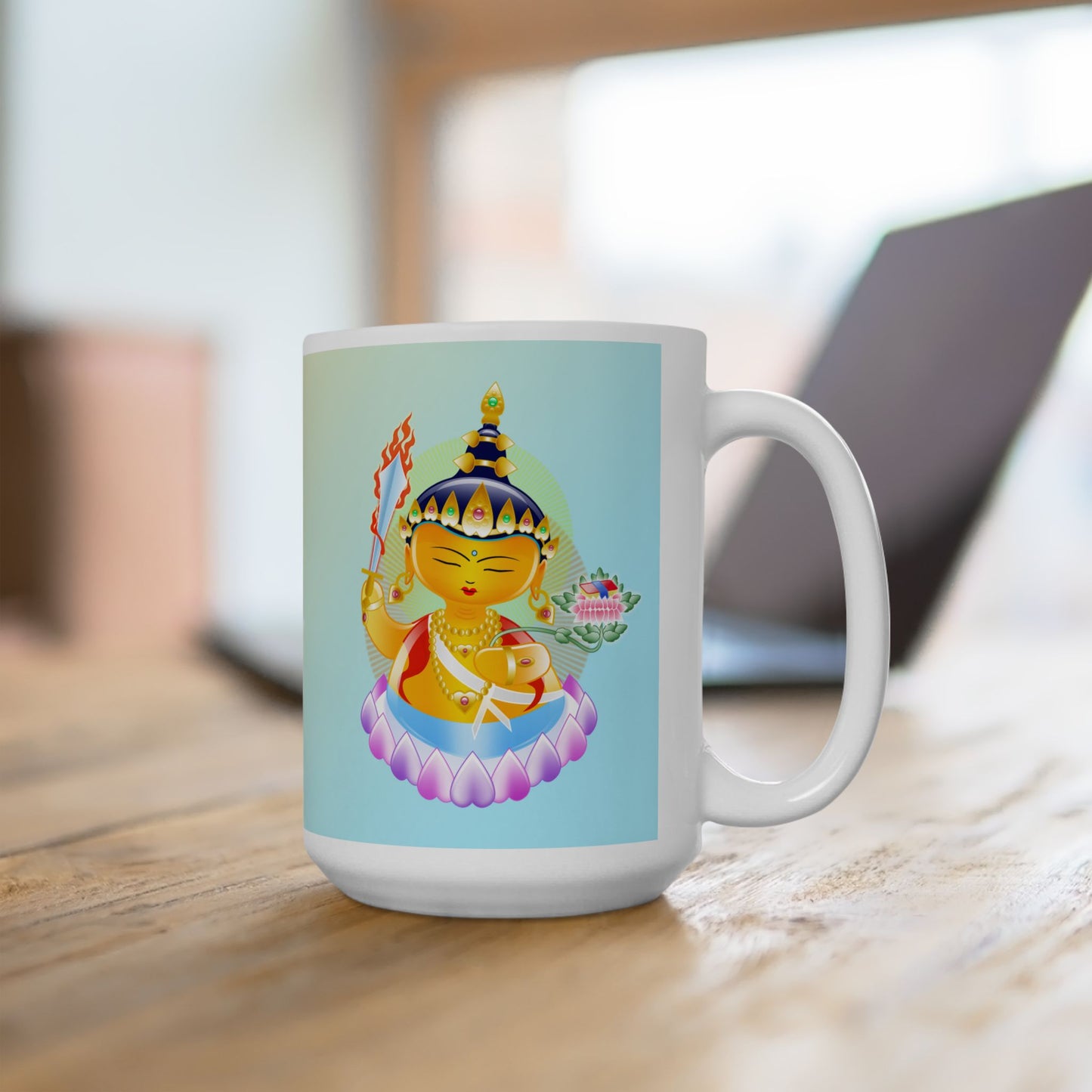 Manjushri Baby Buddha Ceramic Mug