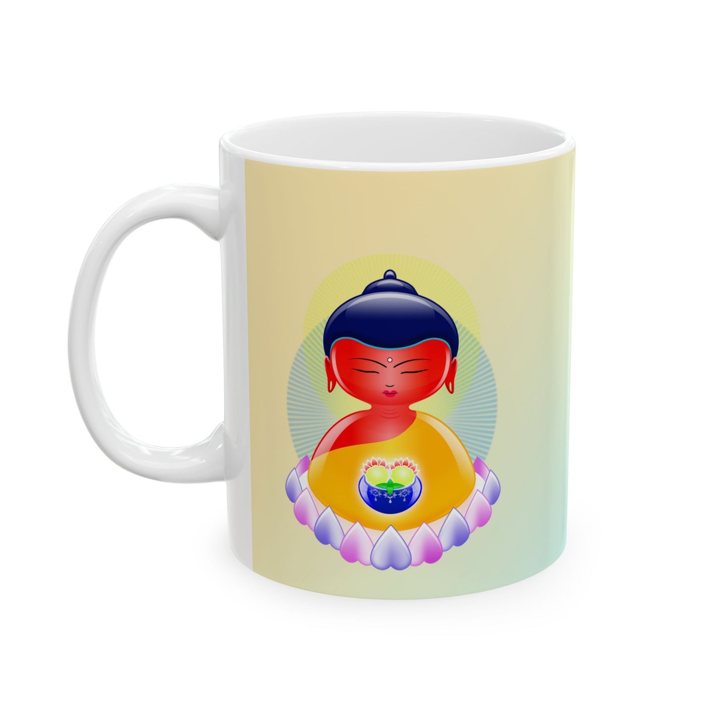 Amitabha Baby Buddha Ceramic Mug