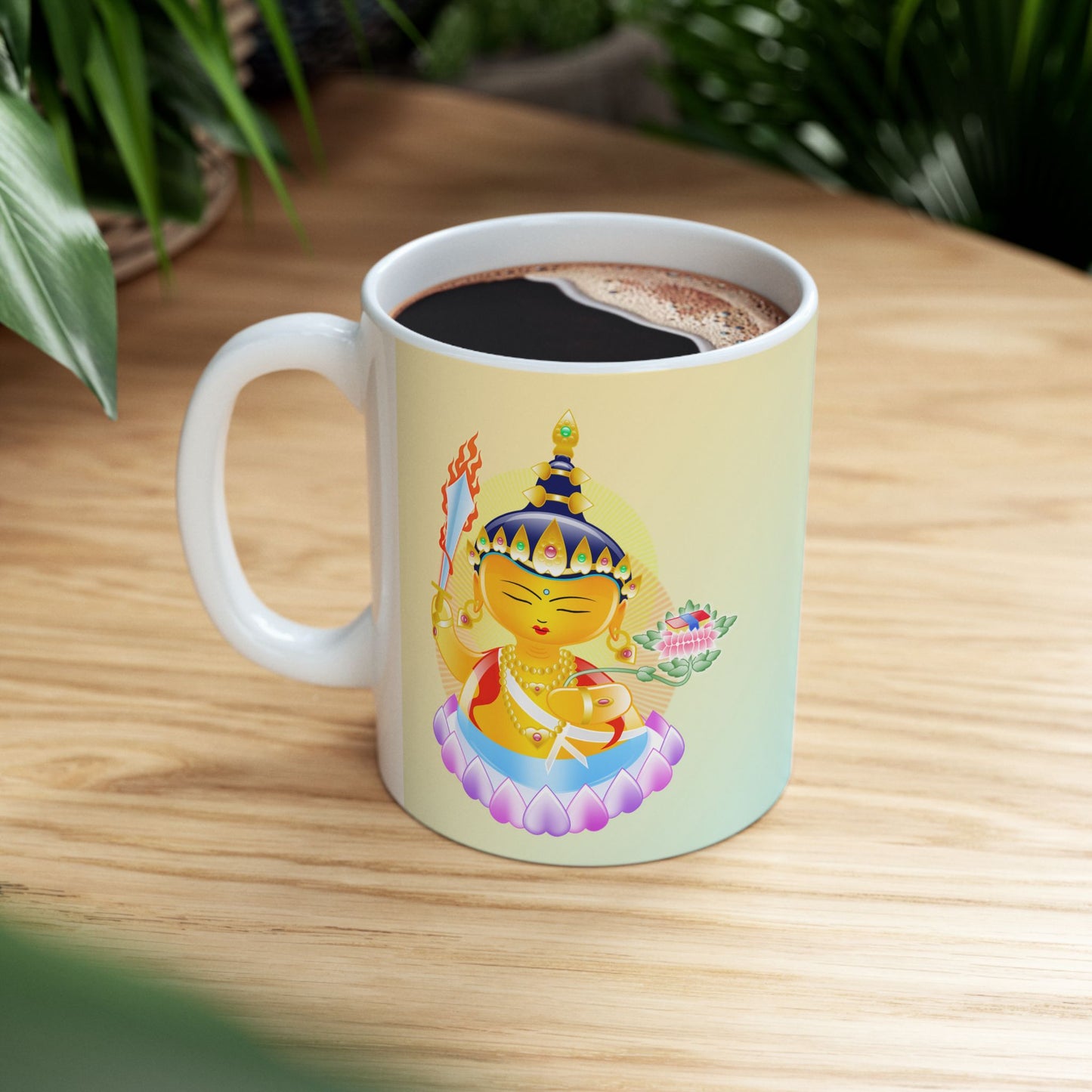 Manjushri Baby Buddha Ceramic Mug