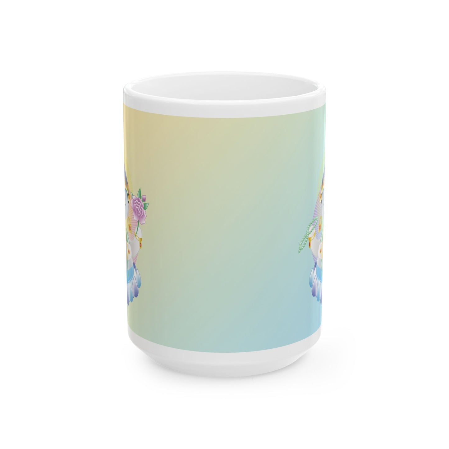 Avalokiteshvara Baby Buddha Ceramic Mug